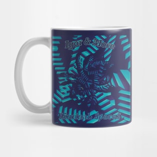 Igor & More Tarantula Liminal Spaces Blue Haze Mug